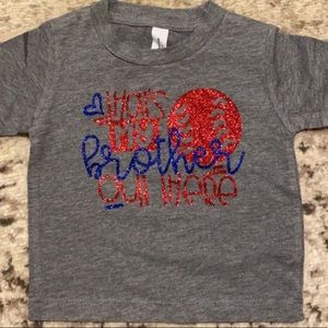 That’s my brother out there baseball T